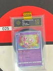 Grade10 Pokemon Chinese Mew CSDC-002/024 Holo NM Pokeball Gift Box Sword&Shield
