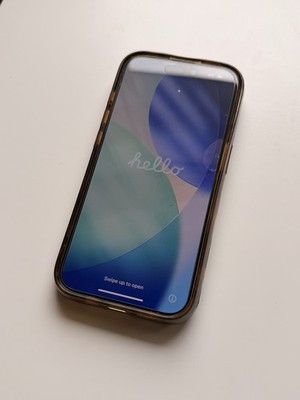 Apple iPhone steely grey - black Smartphone Bluetooth Lightning iOS Bar Style