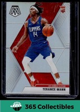 2019-20 Panini Mosaic Terance Mann - Panini Silver Prizm Los Angeles Clippers