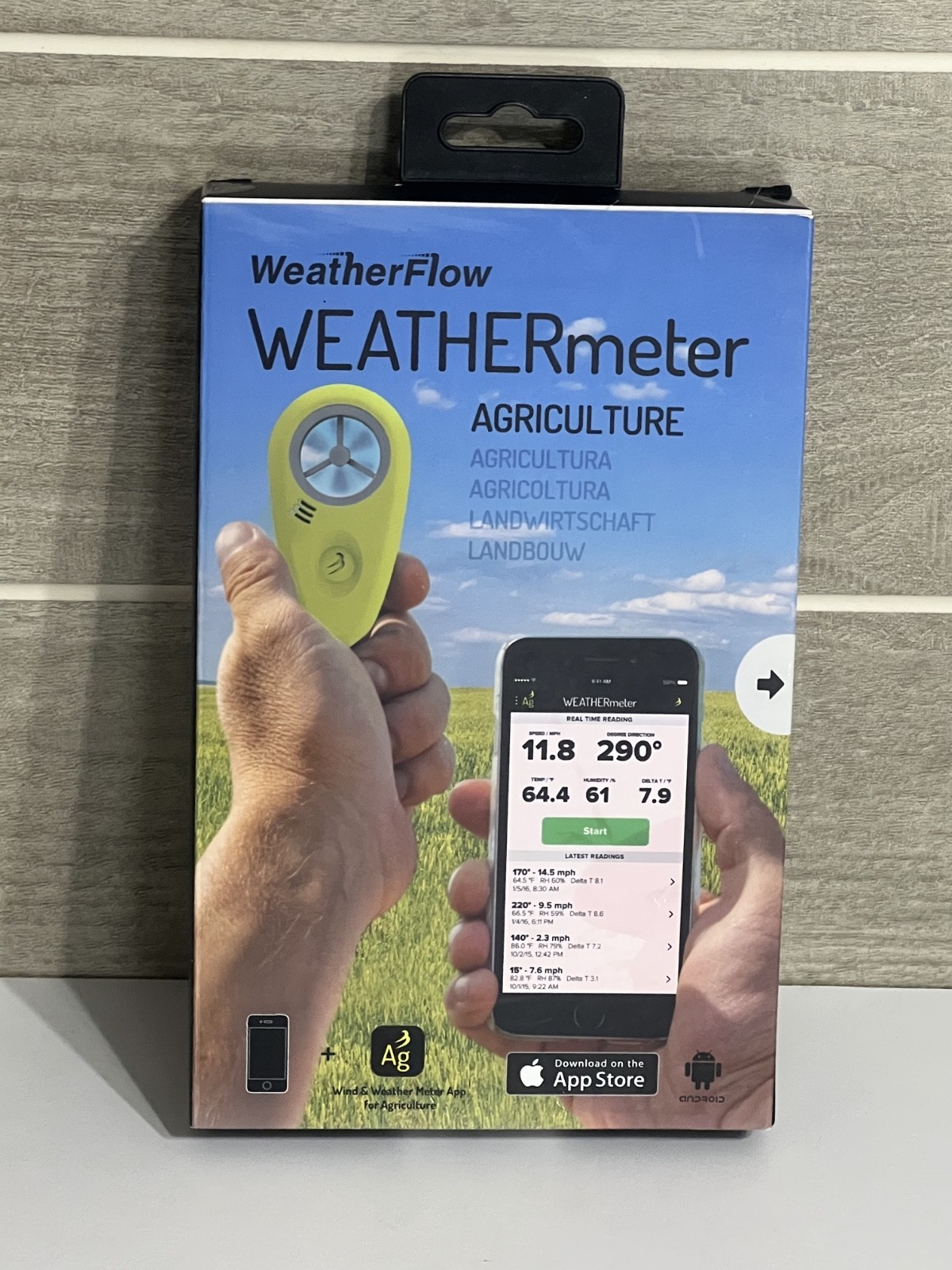 WeatherFlow WeatheRmeter WFANO-02-AG Smart Phone Weather Dev