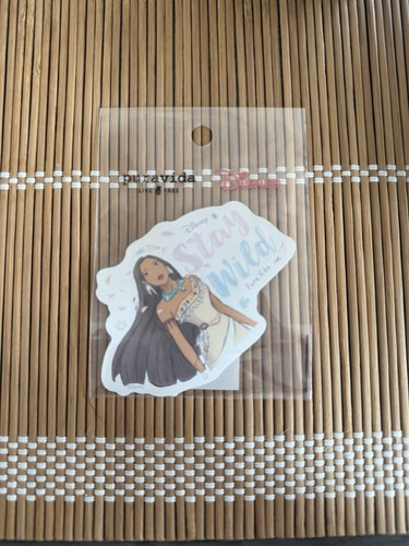Pura Vida X Disney Princesses Pocahontas Stay Wild Sticker - Picture 1 of 1