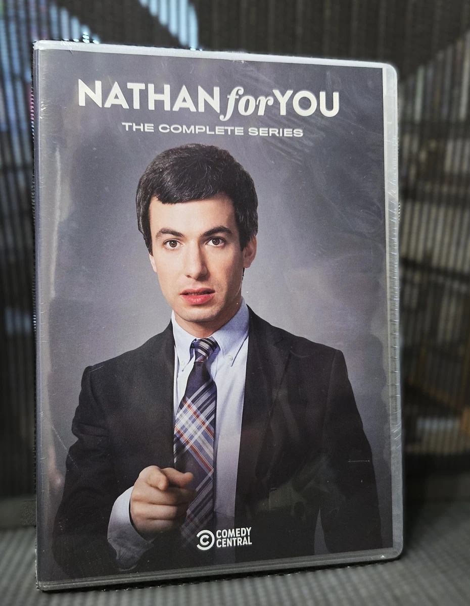 NEW SEALED Nathan for You: The Complete Series 9-DVD Set, Seasons 1-4, OOP!