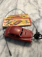 Marusan alps  Plymouth Pontiac  Remote Control japan Tin Car 1950s.