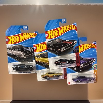 2026 Hot Wheels NIGHTSPEED X3 & 2025  70s vs  90s Dodge HEMI CHALLENGER LOT 4  