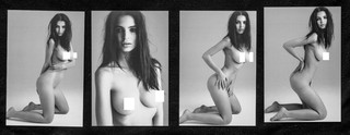 Emily Ratajkowski Photo Set 4x6in By Steve Shaw Pinup Treats Magazine ST1