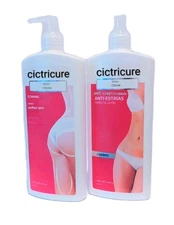 2 PACK! Cicatricure Anti-Estrias/Refirmante Crema Corporal Combo 