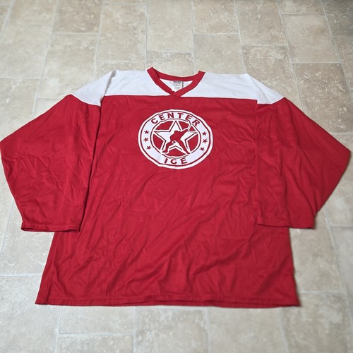 Athletic Knit Center Ice Red Hockey Jersey Men's XL