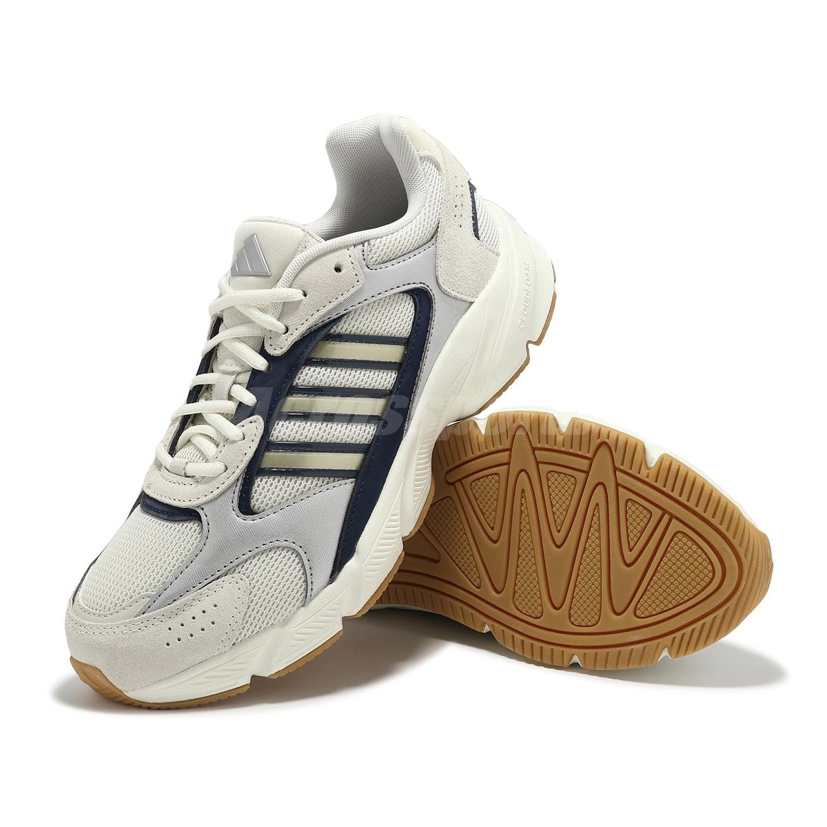 ADIDAS Running-New-Men\'s Matte Silver/Legend Ink Crazy Chaos 2000-IG4351-Sz 8.5 adidas Crazychaos 2000 Matte Silver Legend Ink Men Road  main image 2