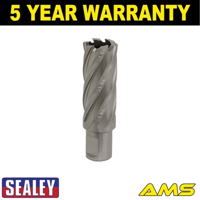 Sealey Worksafe �� 24 mm HSS Mag Bohrer Schnitttiefe 50 mm RBHSS24L