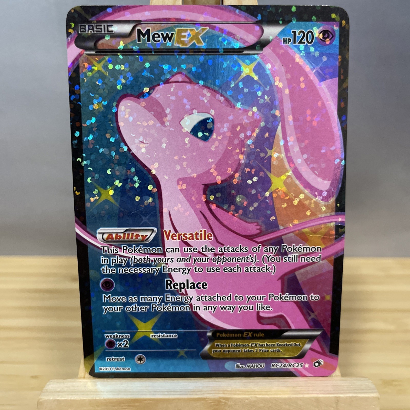 Mew EX (Full Art) RC24/RC25 Legendary Treasures: Radiant Collection Holo MP