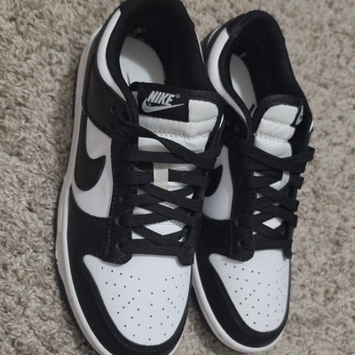 Nike Dunk Low Black/White Unisex Kids Sneaker US 7.5 EU 38.5 DD1503-101