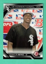 (1) FRANKLIN REYES 2016 BOWMAN # IIFR INTERNATIONAL INK  CARD (H4588)