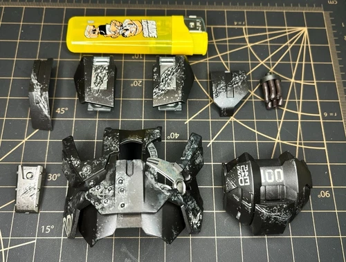 1/6 Accesorios Figura Hot Toys MMS331 HT Iron Man 2 Máquina de Guerra 1.0 Coleccionable