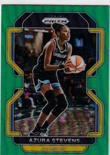 2022 Panini WNBA Prizm Green Refractor #11 Azura Stevens