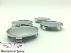 4pcs 68mm Universal Chrome Silver Car Truck Wheel Center Hub Cover Caps For BMW