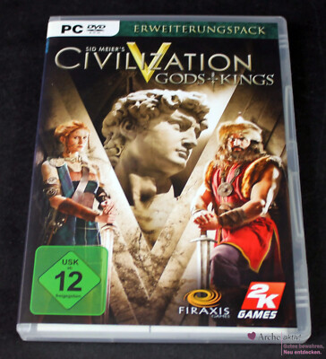 Sid Meier's Civilization V - Gods & Kings - Erweiterungspaket - PC DVD-ROM, gebr