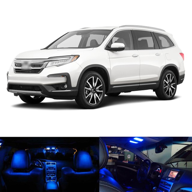 11 x Blue LED Interior Map Dome Cargo Light Bulbs Kit for 2019 2020