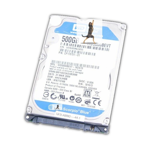 Used 500G HDD Hard Disk Drive 2.5" SATA