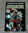 Armor #1 1985 NEAL ADAMS Continuity Tom Grindberg Comic PROMO Poster FN