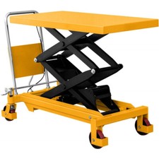 CORMAK TA8015 Piattaforma Carrello Idraulico a Forbice per Magazzino 800 kg Manu