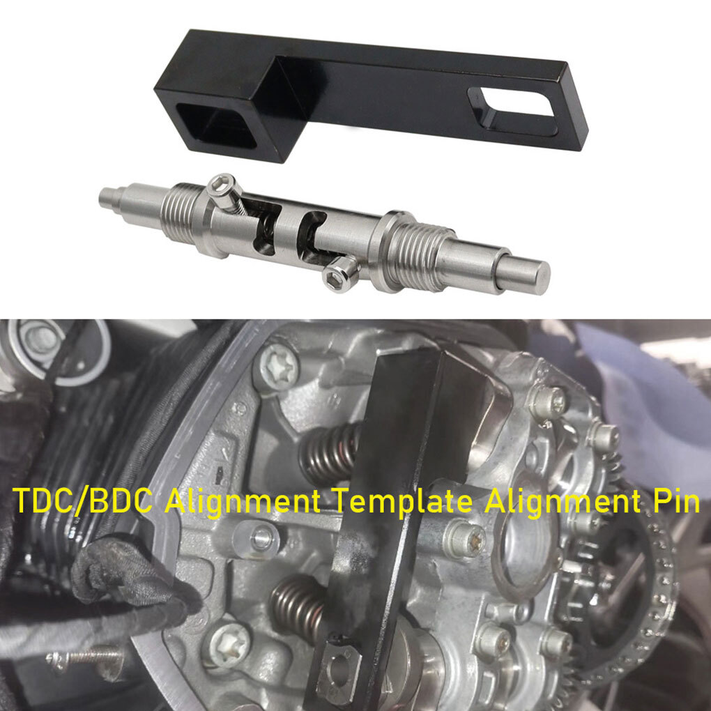 Motorcycle R1200GS Black Alignment Template TDC/BDC Alignment Jig Pin