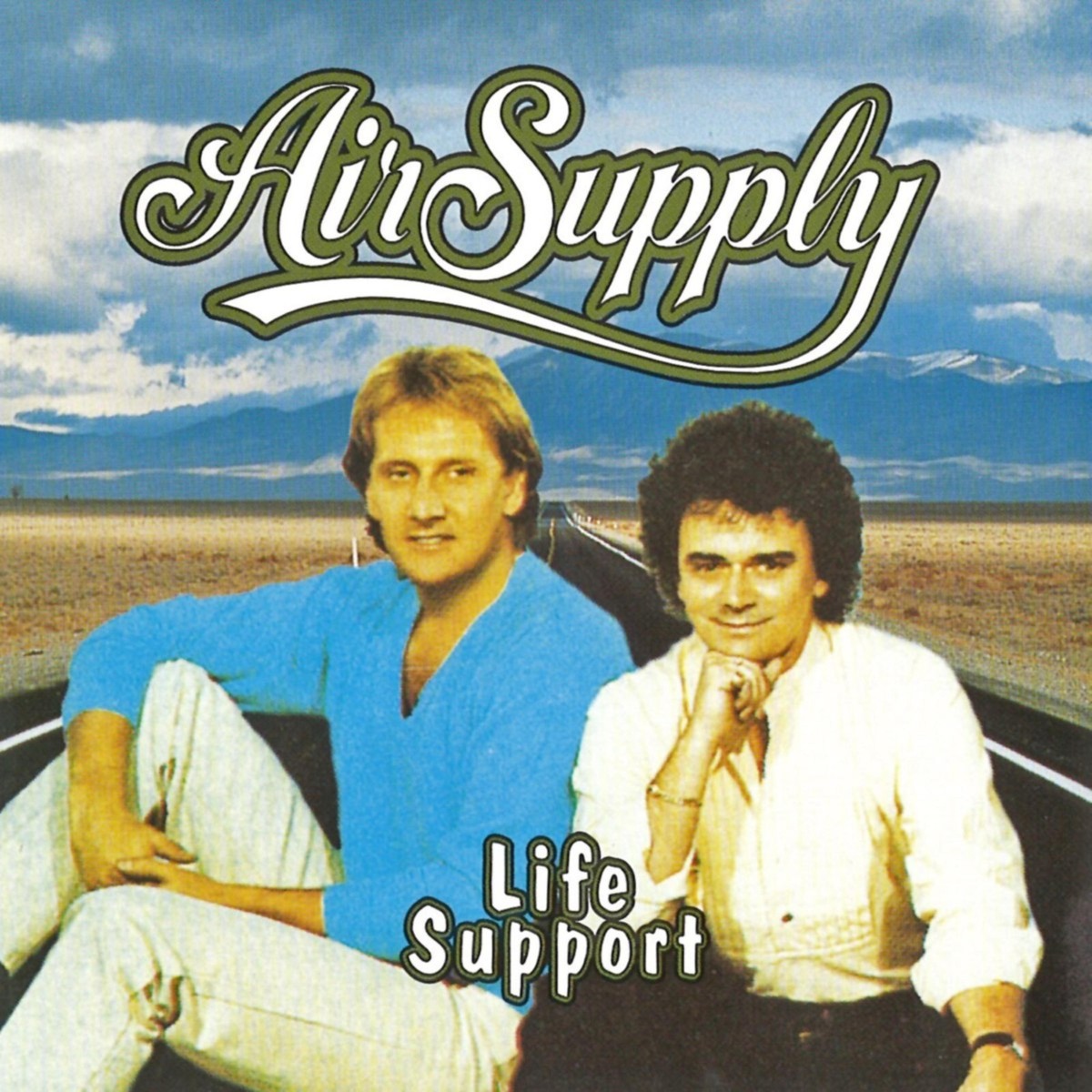AIR SUPPLY Life Support BANNER 2x2 Ft Fabric Poster Flag album 