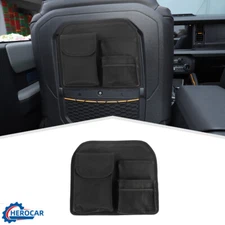 Front Seat Organizer Storage Pocket Bag for 2021+ Ford Bronco 2/4-Door Oxford