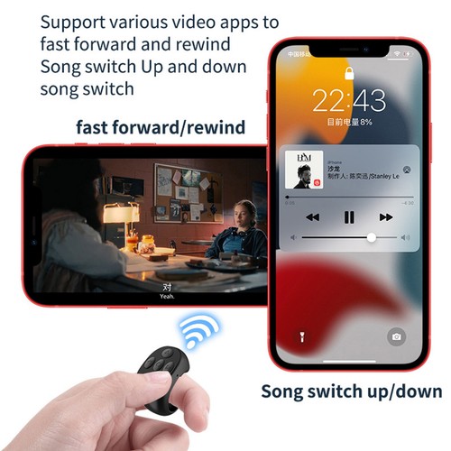 Bluetooth-compatible Camera Shutter Button Bluetooth-compatible Photo - Zdjęcie 6 z 11