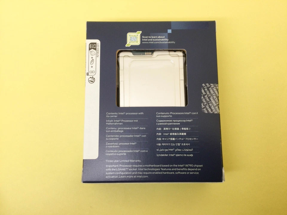 SRM34 INTEL XEON W5-3435X 16-CORE 3.10GHZ 324W FCLGA4677 CPU New - Image 2 of 2