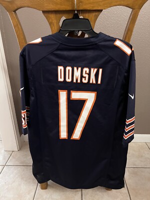 Chicago Bears Nike Football Jersey Men Size Mediu Blue Pullover