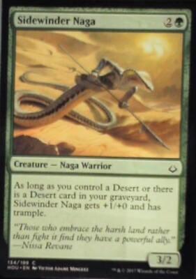 Sidewinder Naga - Hour of Devastation: #134, Magic: The Gathering Nm R116