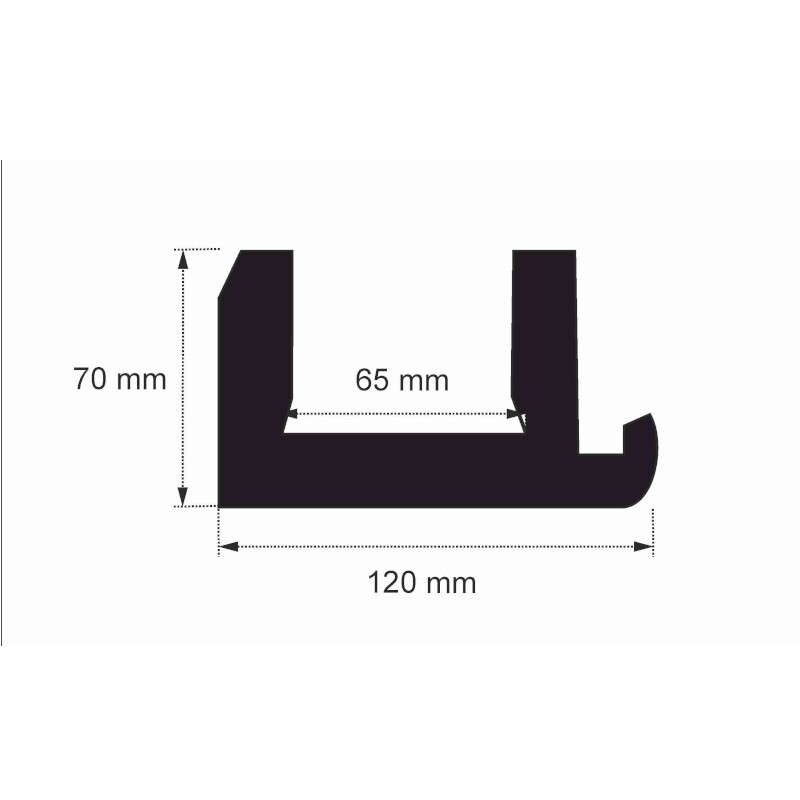 Moulure Lumineuse LED OL-52 – 6 Mètres – XPS Blanc – Éclairage Indirect – Neuf