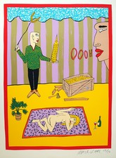 MORITZ GÖTZE / ORIGINALGRAFIK / SIGNIERT