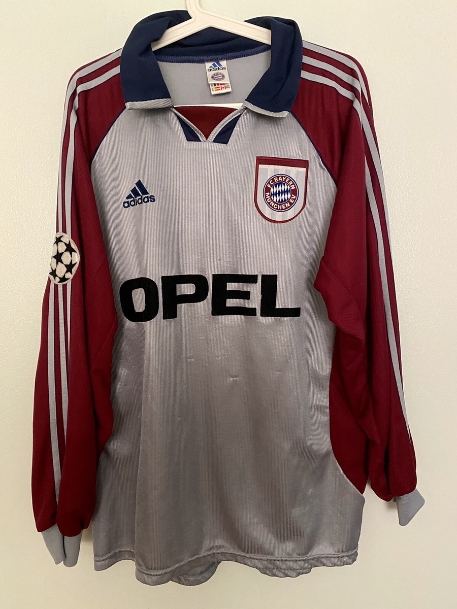 ZICKLER, 98-99 BAYERN MUNICH LS AWAY UCL MATCH UN WORN SHIRT ZICKLER, 98-99 BAYERN MUNICH LS AWAY UCL MATCH UN WORN SHIRT