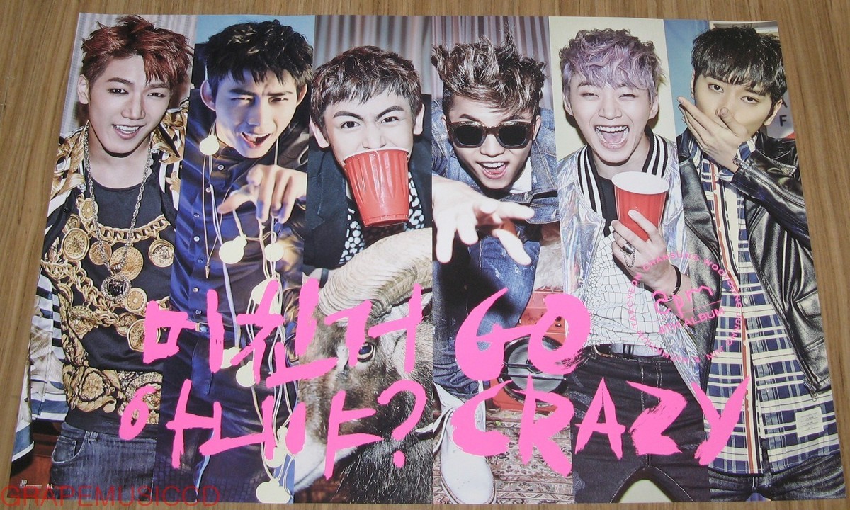 2PM 2 PM Go Crazy 4TH ALBUM NORMAL EDITION 미친거 아니야? K