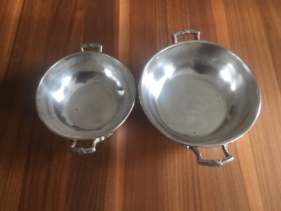2 Christofle Schalen, Servierschale  versilbert