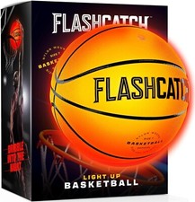 Light Up Basketball Glow in the Dark Sports Gift for Boys Ages 8-15