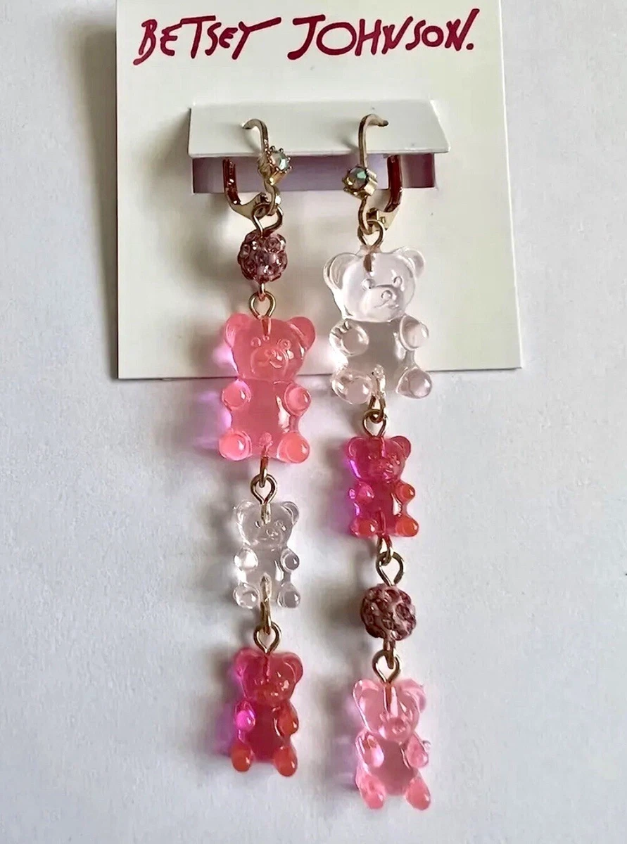 Betsey johnson gummy bear earrings outlet