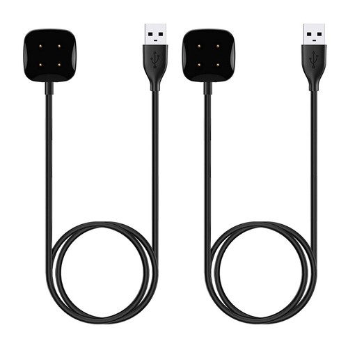 Base Carga USB Cable Cargador 2 Paquetes de 3.3 Pies para Fitbit S J9Z9 | eBay