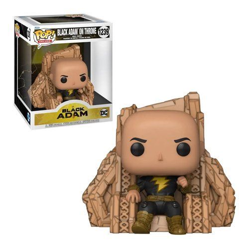 Funko POP Black Adam On Throne #1239 DC Figure Deluxe da Collezione