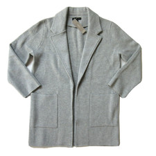 NWT J.Crew 365 Sophie in Heather Gray Open-Front Sweater Blazer Cardigan XXL