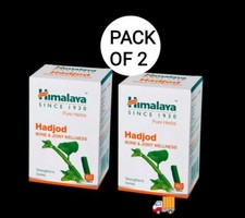 Himalaya Wellness Pure Herbs Hadjod Bone  Joint Wellness pack of 2 60 Tablet