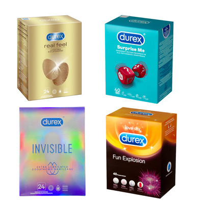 DUREX Kondome Präservative INTENSE Orgasmic Ultra Thin Orginal Mutual Verpackung