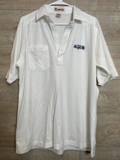 Vintage Mens Large Antigua Made in USA White Orlando Magic Polo