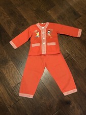 Vintage Asian Toddler Outfit Size 4
