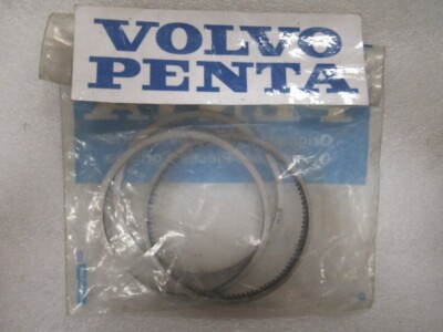 E40 Genuine Volvo Penta Marine 875476 Piston Ring Kit OEM New Factory Boat Parts