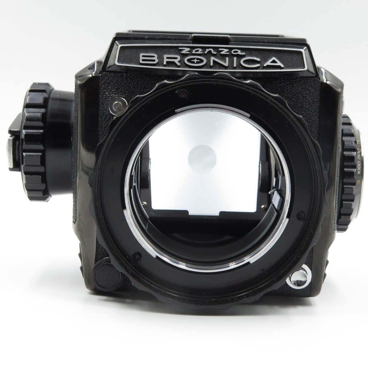 Zenza Bronica S2A Black 6x6 120 Film Camera with Nikkor-P 75 Zenza Bronica S2A Black 6x6 120 Film Camera with Nikkor-P 75