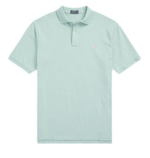 Polo Ralph Lauren Mesh Polo Shirt Mens Big Tall 2XB Green w/ Pink Pony NWT