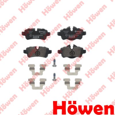Fits Cooper One Clubman 1.4 1.6 D 2.0 One Brake Pads Set Rear Howen