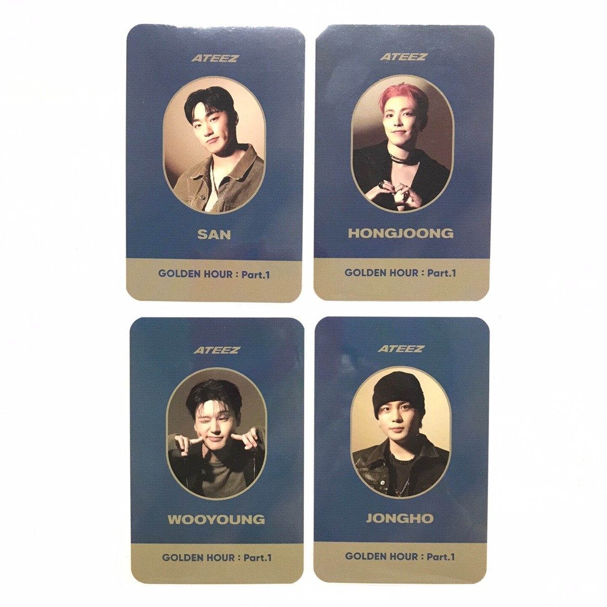 ATEEZ] Golden Hour / Work / Soundwave POP-UP ID Card (gacha) | eBay